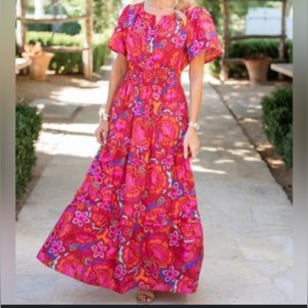 Sugarlips Pink and Red Women's Dress